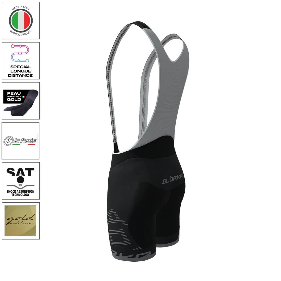 Extra Pack Maillot Cuissard Gilet Wengen Rose Noir – Image 5