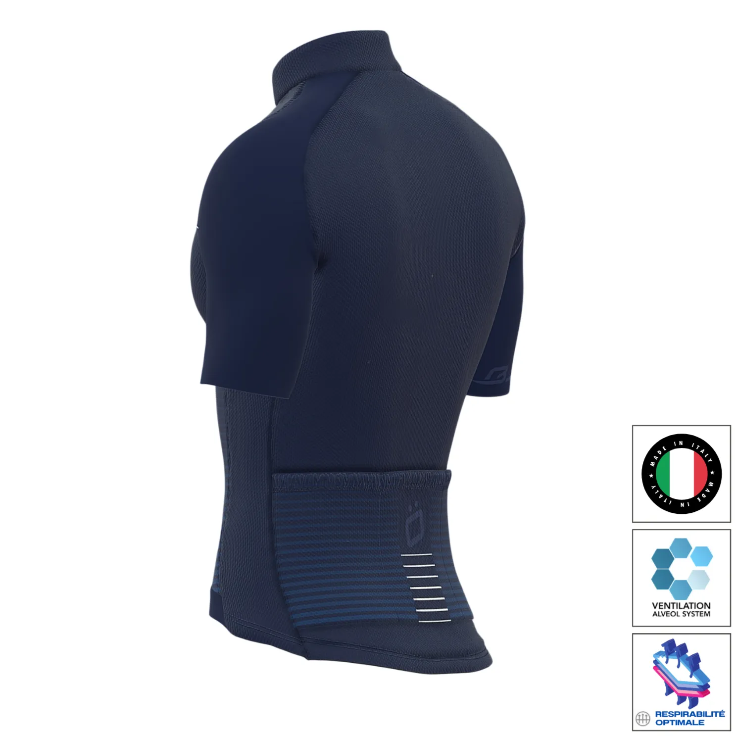 Pack Maillot Orltes Marine Cuissard Gold Marine – Image 6